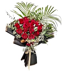 20 Kırmızı Gül Buketi