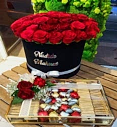 İsteme Söz Nişan Çiçek ve Çikolatası