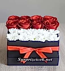 Kutuda Gül ve Papatya 