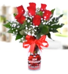 Seni Seviyorum Gül Vazosu