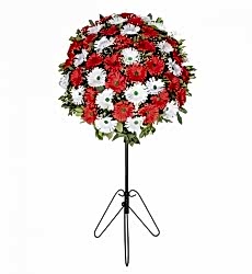 Renkli yapay gerberalar ile hazırlanmış açılış, düğün, nişan ve nikah çiçeği.