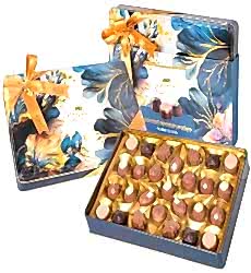 Chocolate MAVİ METAL KUTU 330 GR