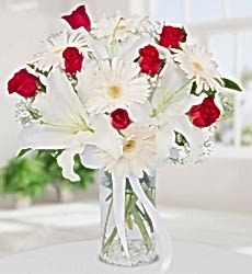 Seni Seviyorum Demenin En Güzel Yolu Lilyumlar Güller