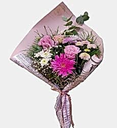 Eşsiz Pembe Çiçek Buketi - Zarif ve Şık 