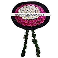 Pembe Beyaz Cenaze Çelengi