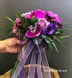 Orkideli Gelin Çiçeği Gemlik Bursa 